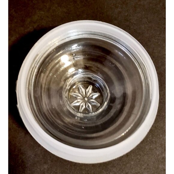 Vintage Kig Clear Glass Christmas Jar With Lid & Festive Tree Design - Picture 11 of 13